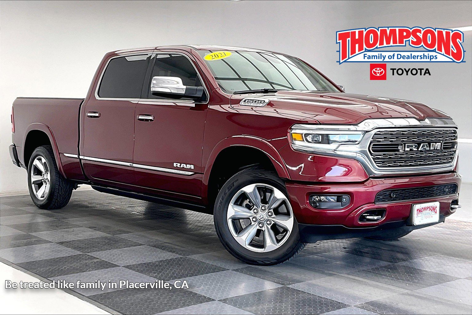 Pre-Owned 2021 Ram 1500 Limited 4D Crew Cab in Placerville #52354A