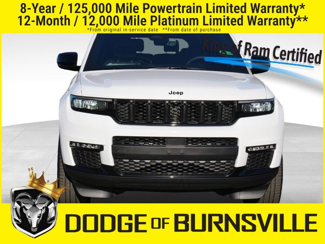 Used 2025 Jeep Grand Cherokee L Limited with VIN 1C4RJKBG8S8641833 for sale in Burnsville, Minnesota