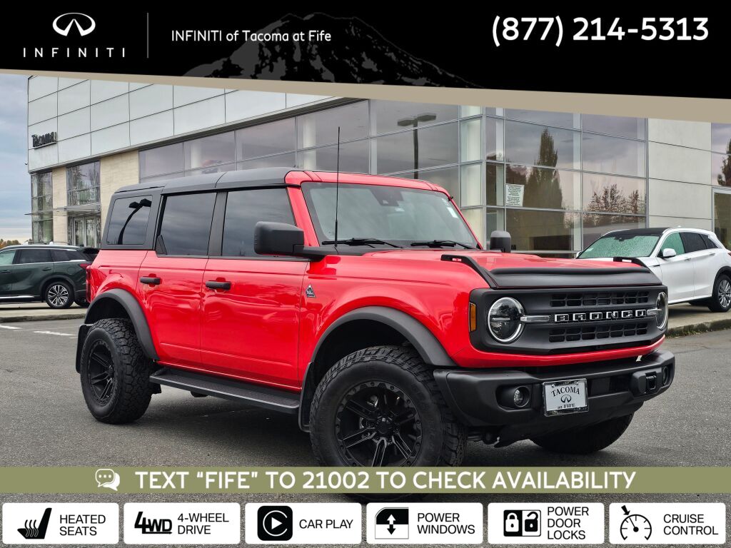 2022 Ford Bronco 4-Door Black Diamond