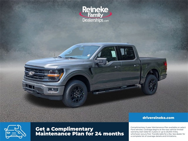 New 2025 Carbonized Gray Metallic Ford XLT image 1