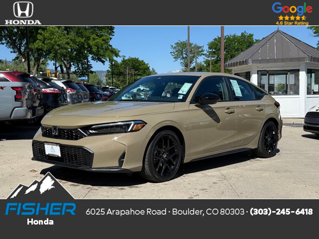 Certified Used 2025 Sand Dune Pearl Honda SPORT image 1