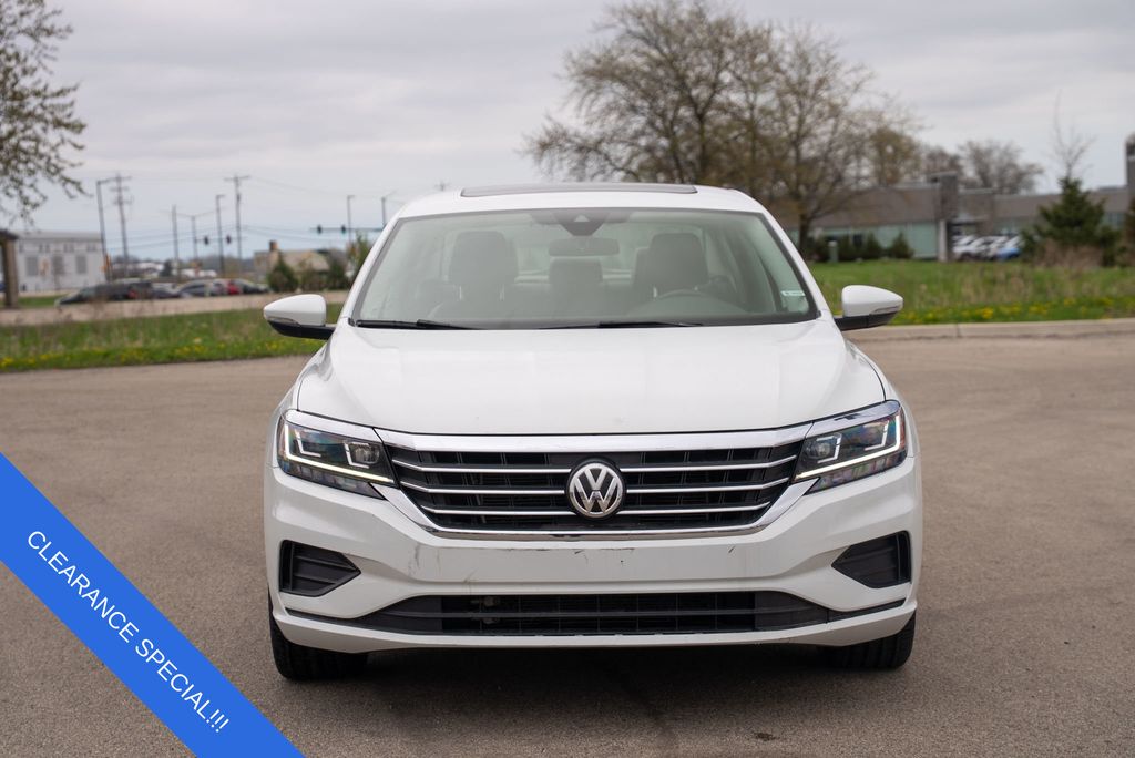 Used 2021 Volkswagen Passat SE with VIN 1VWSA7A31MC012361 for sale in Mount Pleasant, WI