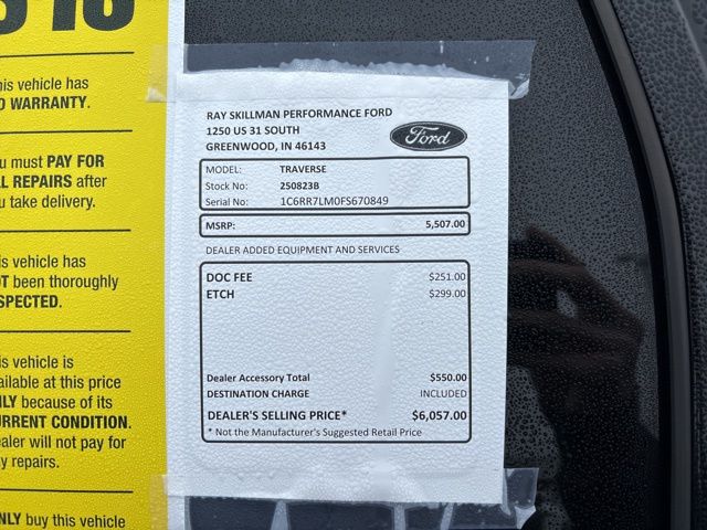 Used 2011 Chevrolet Traverse LS with VIN 1GNKRFED7BJ198061 for sale in Greenwood, IN