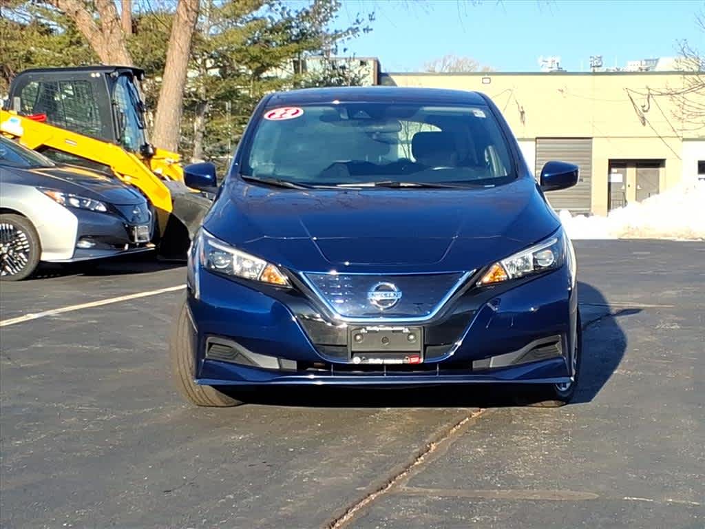 Certified 2022 Nissan LEAF S Plus with VIN 1N4BZ1BV2NC562815 for sale in Woburn, MA