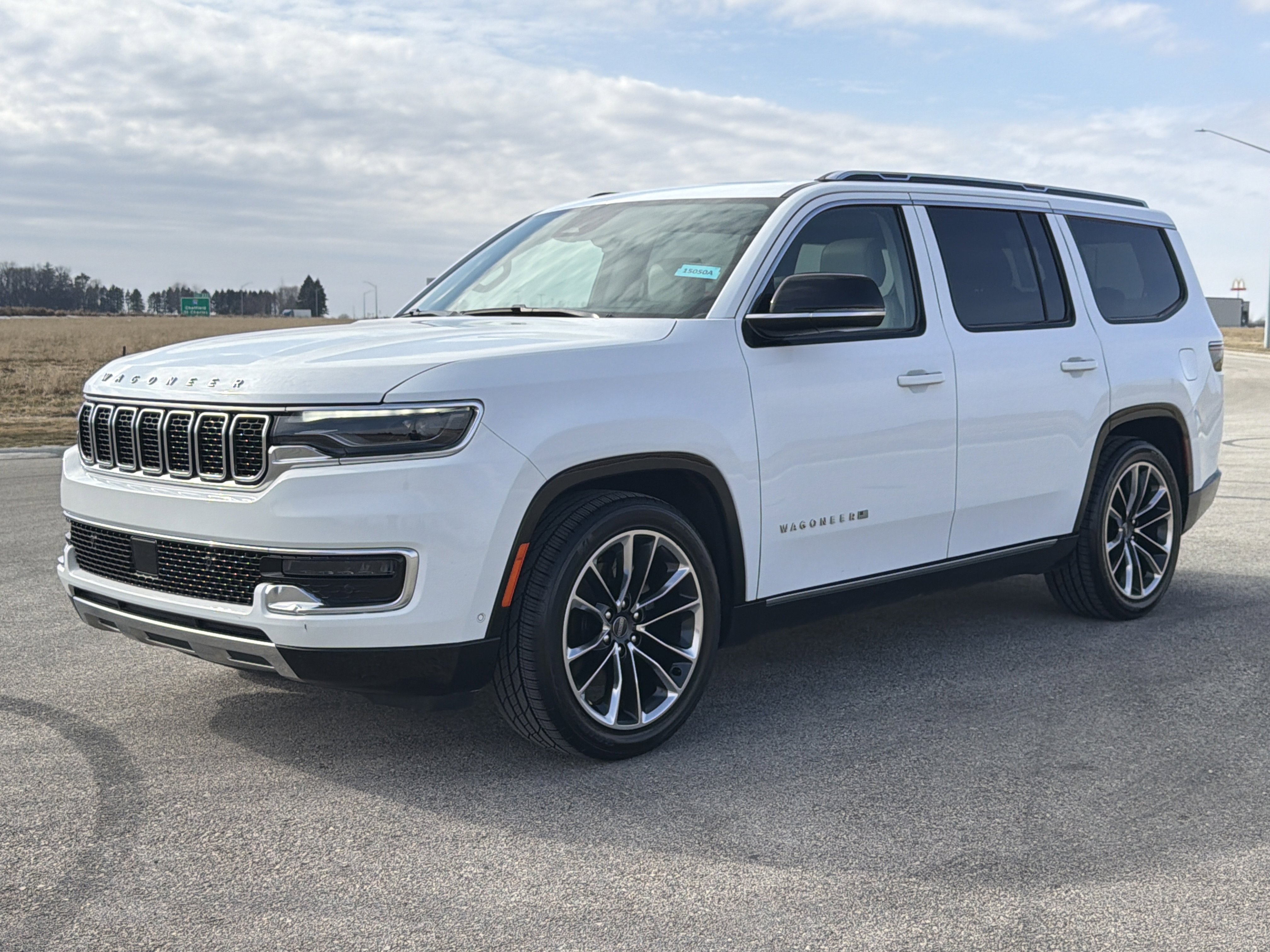 Used 2023 Jeep Wagoneer Series III with VIN 1C4SJVDP2PS574379 for sale in Saint Charles, Minnesota