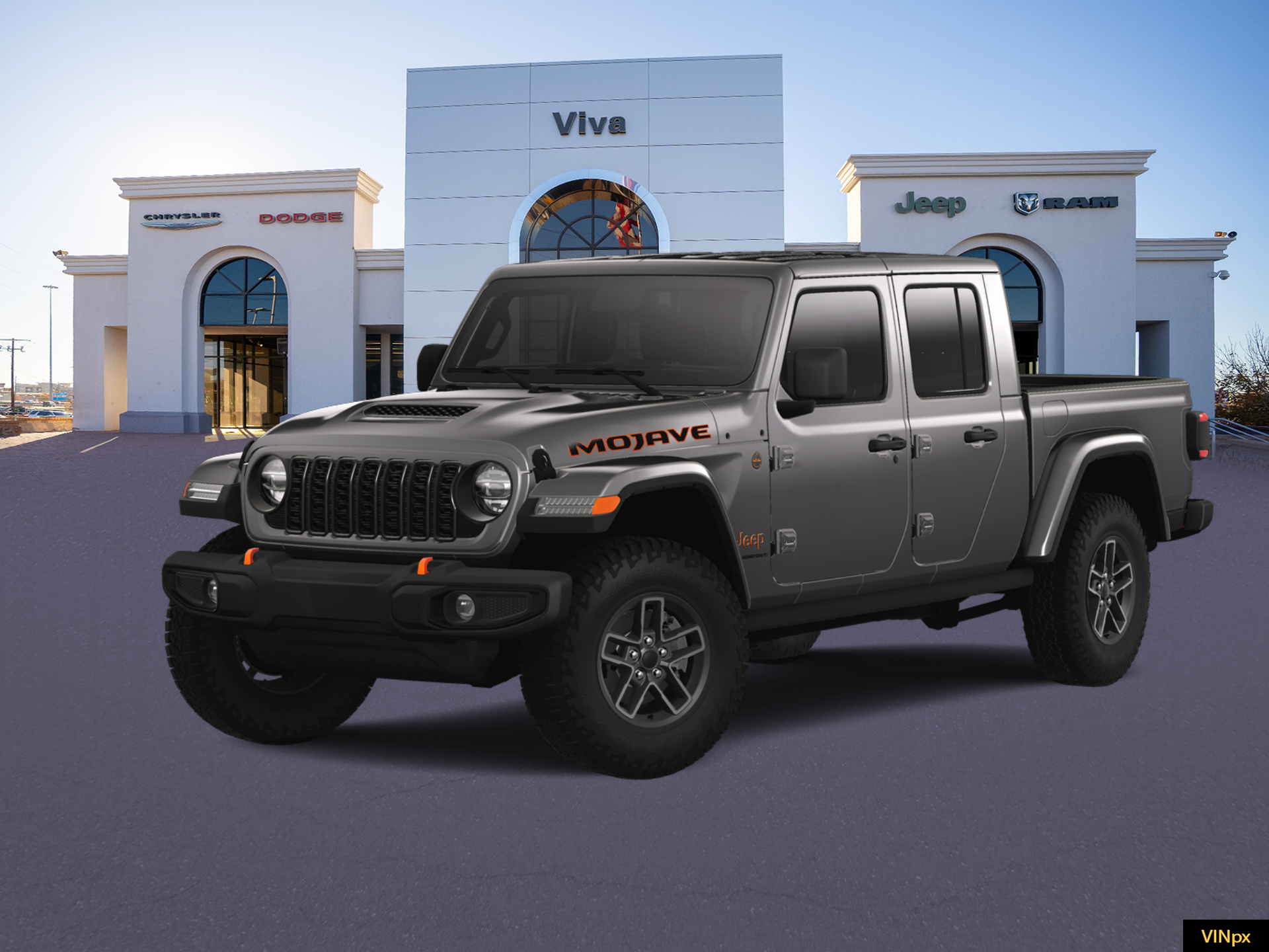 New 2025 Granite Crystal Metallic Clear-Coat Exterior Paint Jeep Mojave image 1