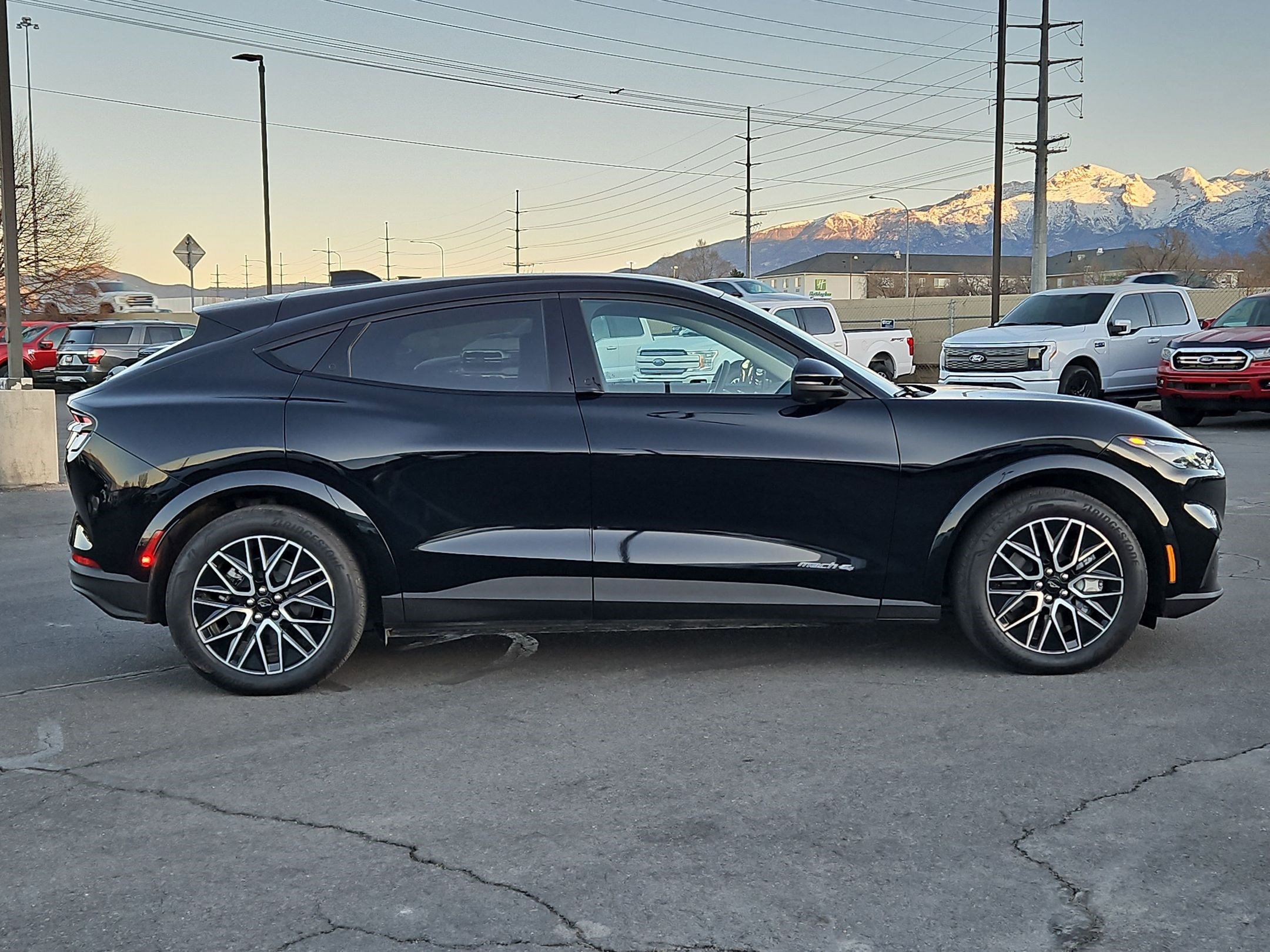 Certified 2025 Ford Mustang Mach-E Premium AWD with VIN 3FMTK3SU0SMA19068 for sale in American Fork, UT