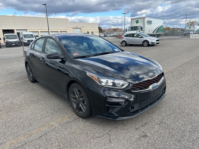 Used 2021 Kia Forte GT-Line with VIN 3KPF34AD5ME381349 for sale in Cranston, RI