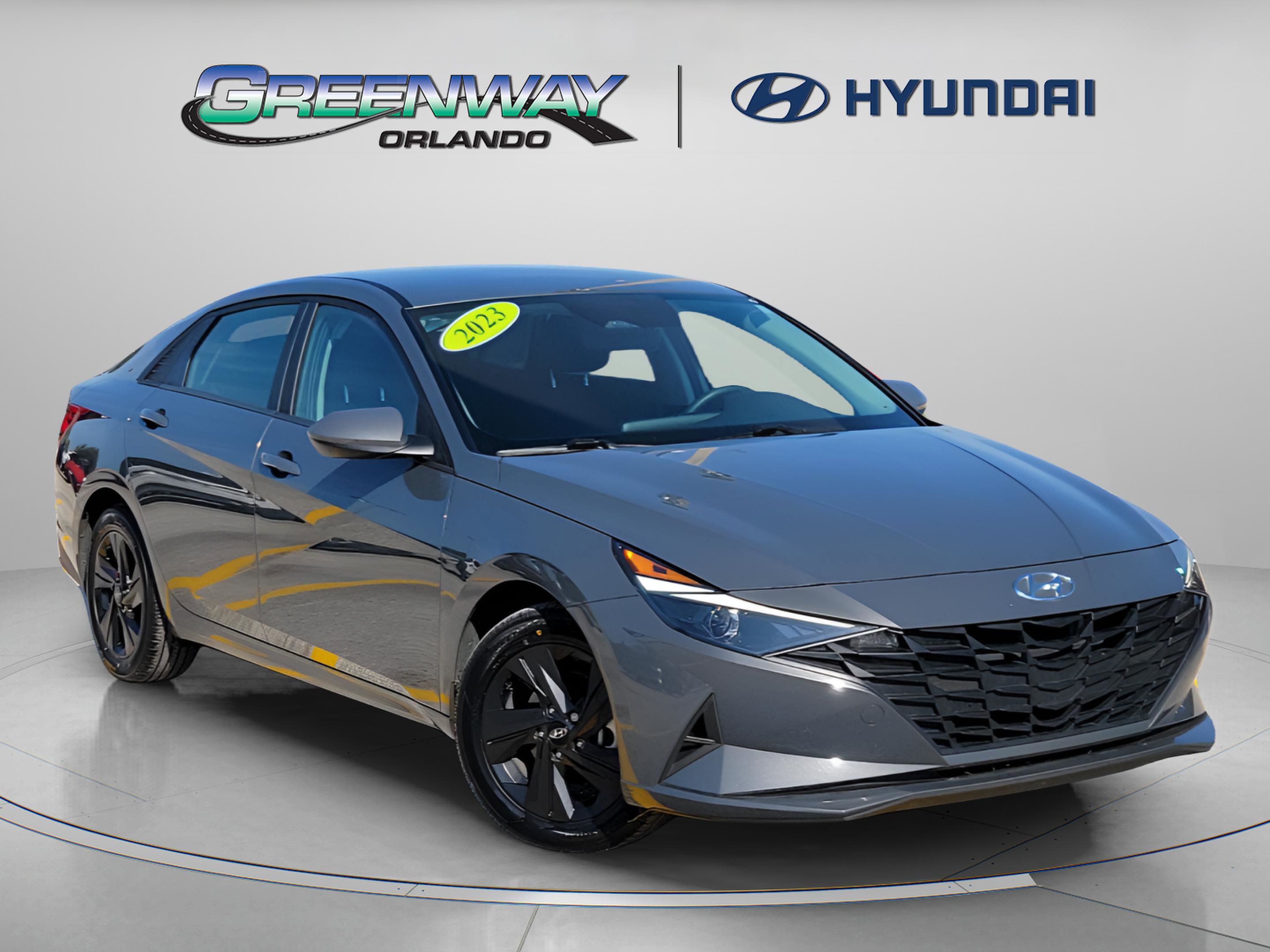 2023 Hyundai Elantra Blue