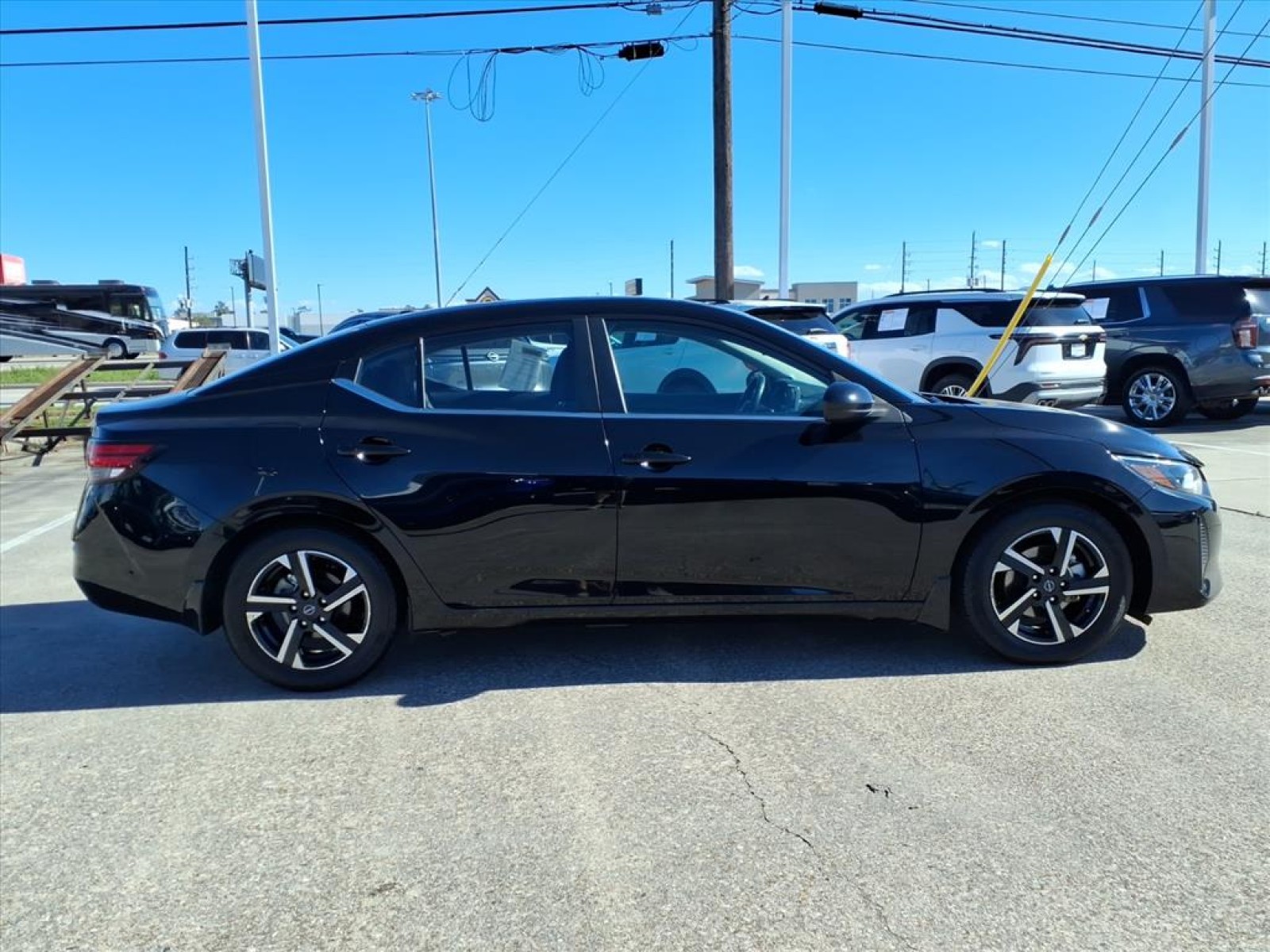 2024 Nissan Sentra SV Black at Robbins Nissan