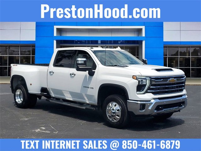 Certified Used 2024 Summit White Chevrolet LTZ DRW image 1