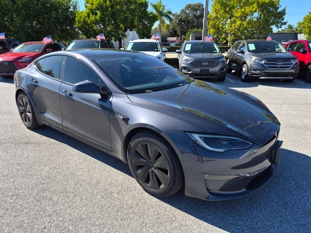 Used 2022 Tesla Model S Base with VIN 5YJSA1E52NF476209 for sale in Lake Park, FL