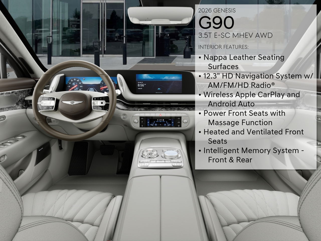 2026 Genesis G90 3.5T E-Supercharger photo 27