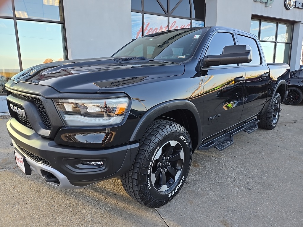 Used 2022 RAM Ram 1500 Pickup Rebel with VIN 1C6SRFLT7NN184118 for sale in Kansas City