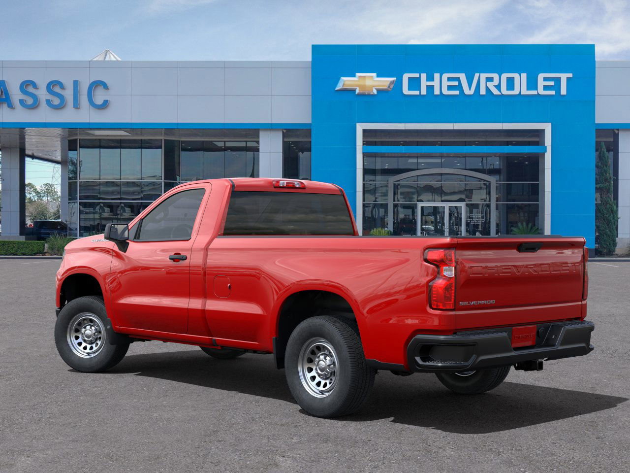 2025 Chevrolet Silverado 1500 WT Red at Browns Ford of Amsterdam