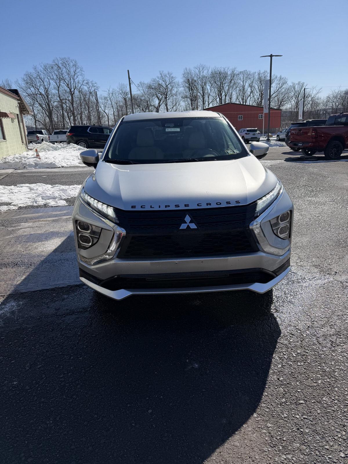 Used 2022 Mitsubishi Eclipse Cross SEL with VIN JA4ATWAA1NZ054684 for sale in Elverson, PA