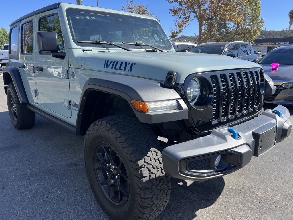 Used 2024 Gray Jeep Willys 4xe image 3
