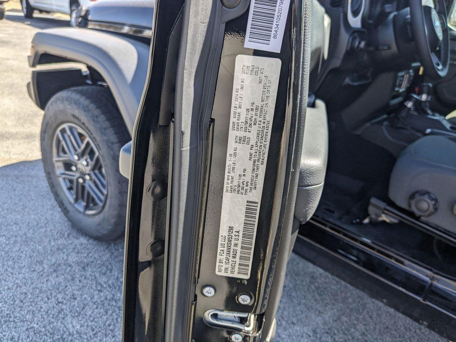 2025 Jeep Wrangler Sport S photo 15