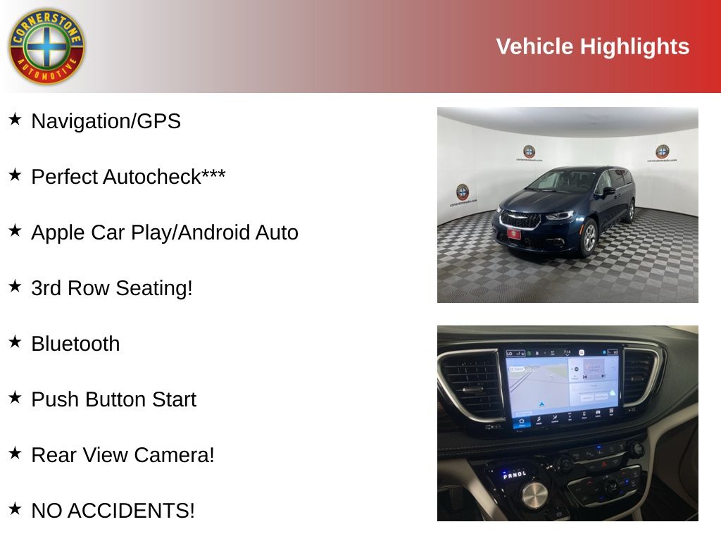 Used 2024 Chrysler Pacifica Limited with VIN 2C4RC3GG3RR150688 for sale in Elk River, Minnesota