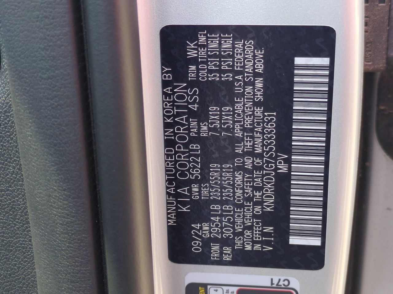 2025 Kia Sorento Hybrid SX Prestige photo 33