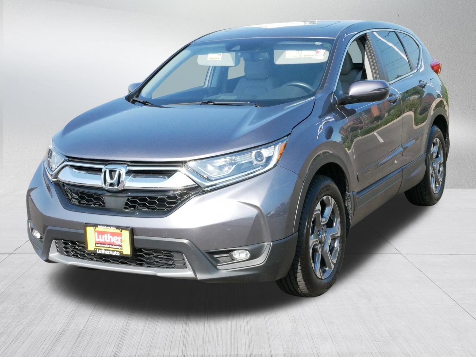 Certified 2018 Honda CR-V EX-L with VIN 5J6RW2H83JL018286 for sale in Hopkins, Minnesota