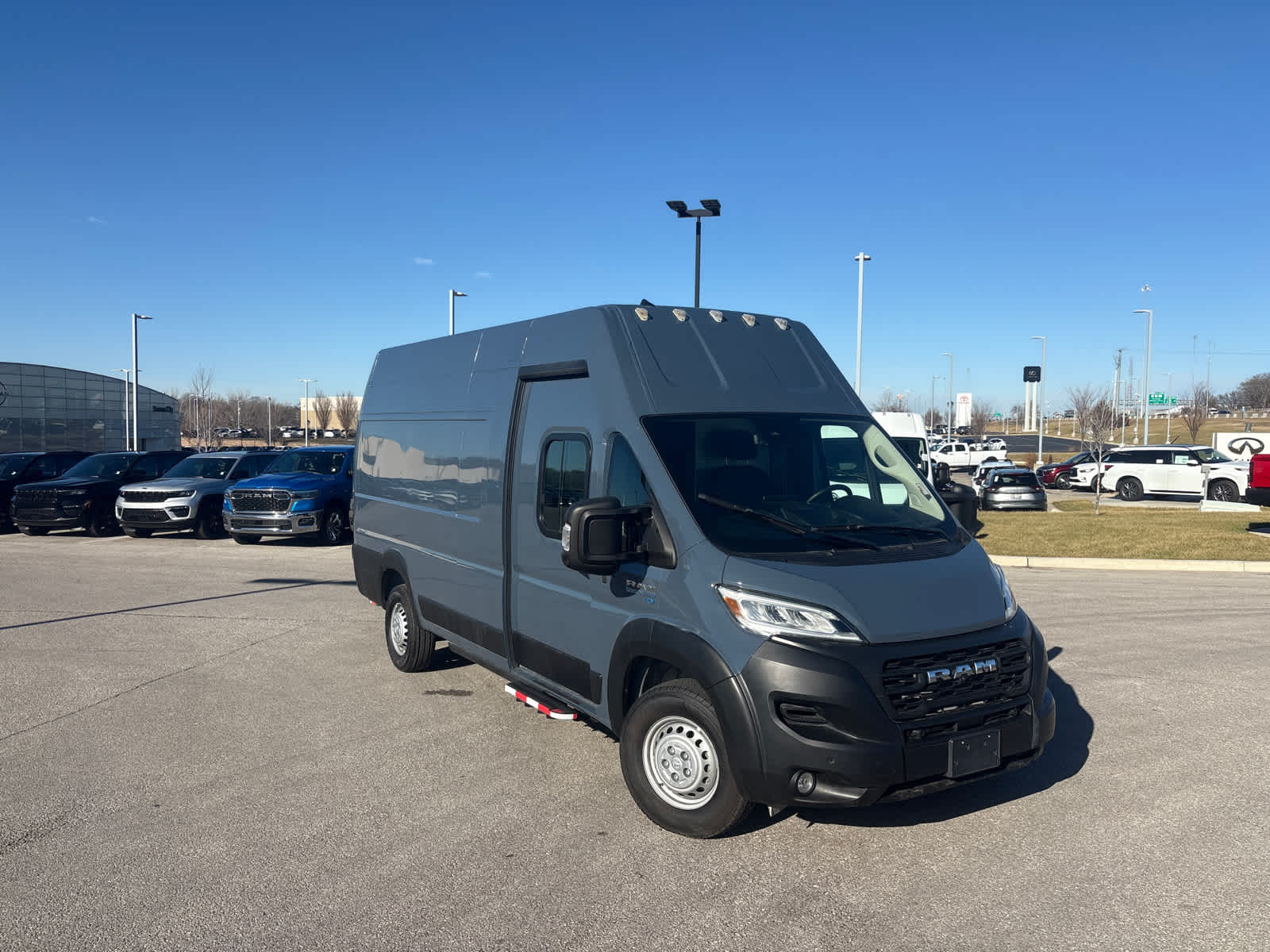 Used 2024 RAM ProMaster EV Delivery Van Base with VIN 3C6MRWAZ3RE131653 for sale in Shawnee, KS