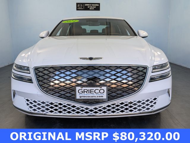 Used 2024 GENESIS Electrified G80 Base with VIN KMTGE4S19RU007694 for sale in Delray Beach, FL