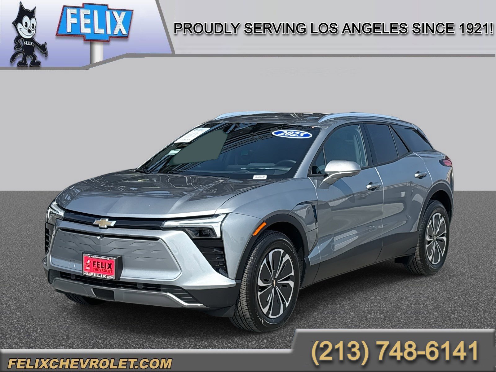 Used 2025 Sterling Gray Metallic Chevrolet AWD LT image 1
