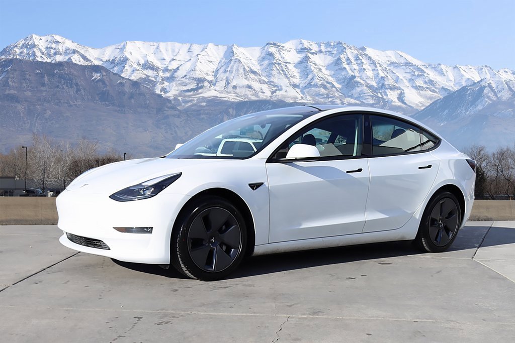 Used 2022 Tesla Model 3 Long Range with VIN 5YJ3E1EB3NF250856 for sale in American Fork, UT