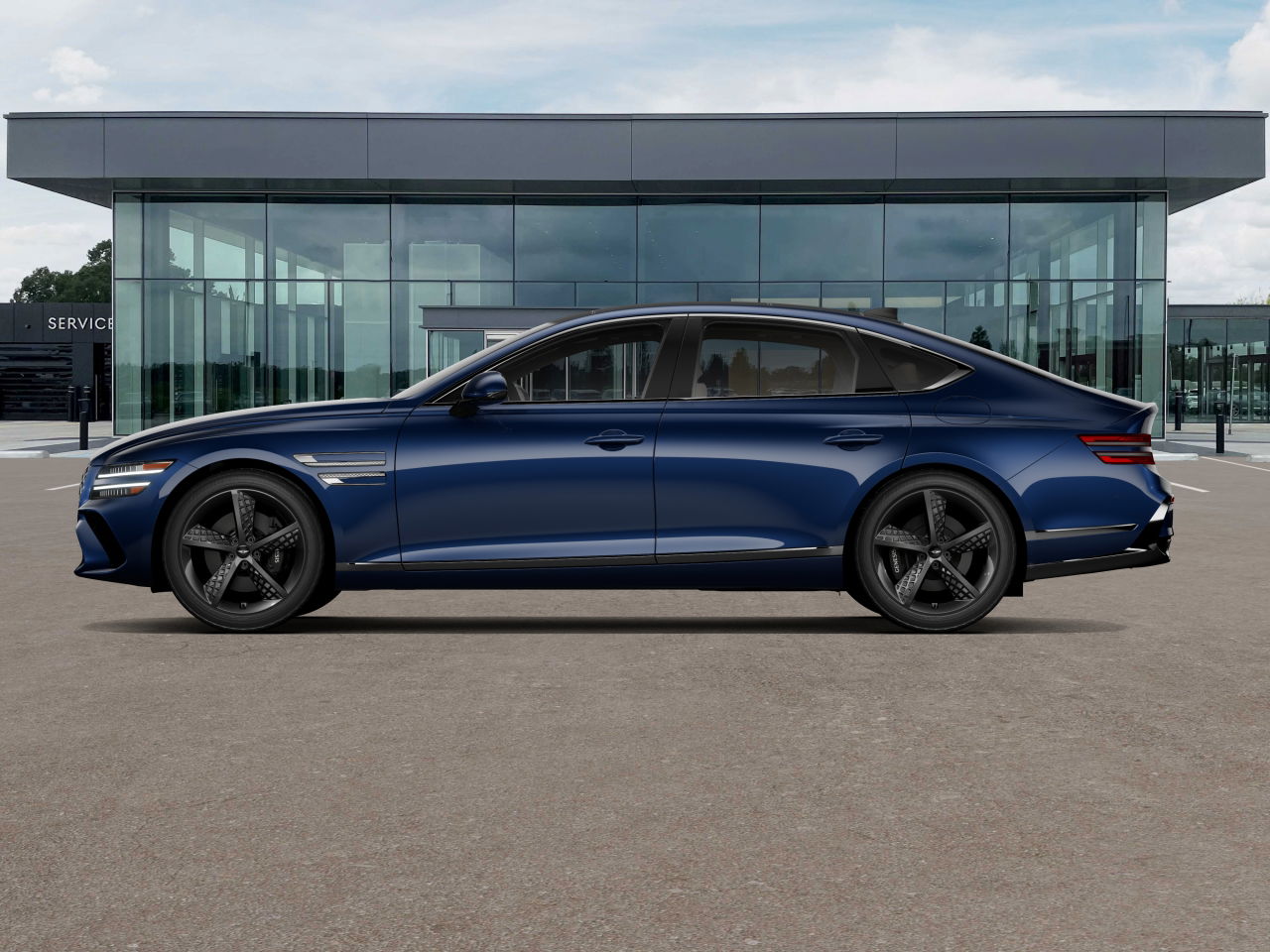 2026 Genesis G80 3.5T Sport Prestige AWD photo 3