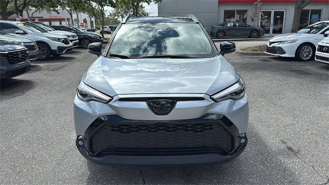 Used 2025 Toyota Corolla Cross XSE with VIN 7MUFBABG9SV081302 for sale in Kansas City