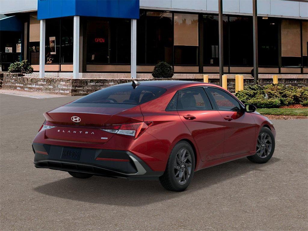 2025 Hyundai Elantra Hybrid Blue photo 4