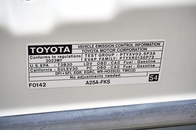 Used 2023 White Toyota LE image 32