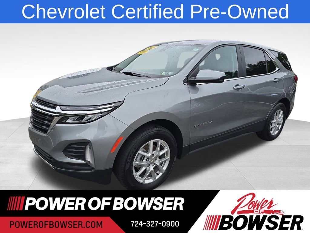 Certified Used 2023 Sterling Gray Metallic Chevrolet LT image 1