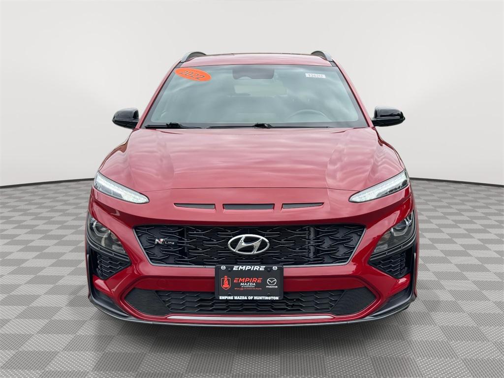 Used 2022 Hyundai Kona N Line with VIN KM8K3CA36NU863410 for sale in Huntington Station, NY