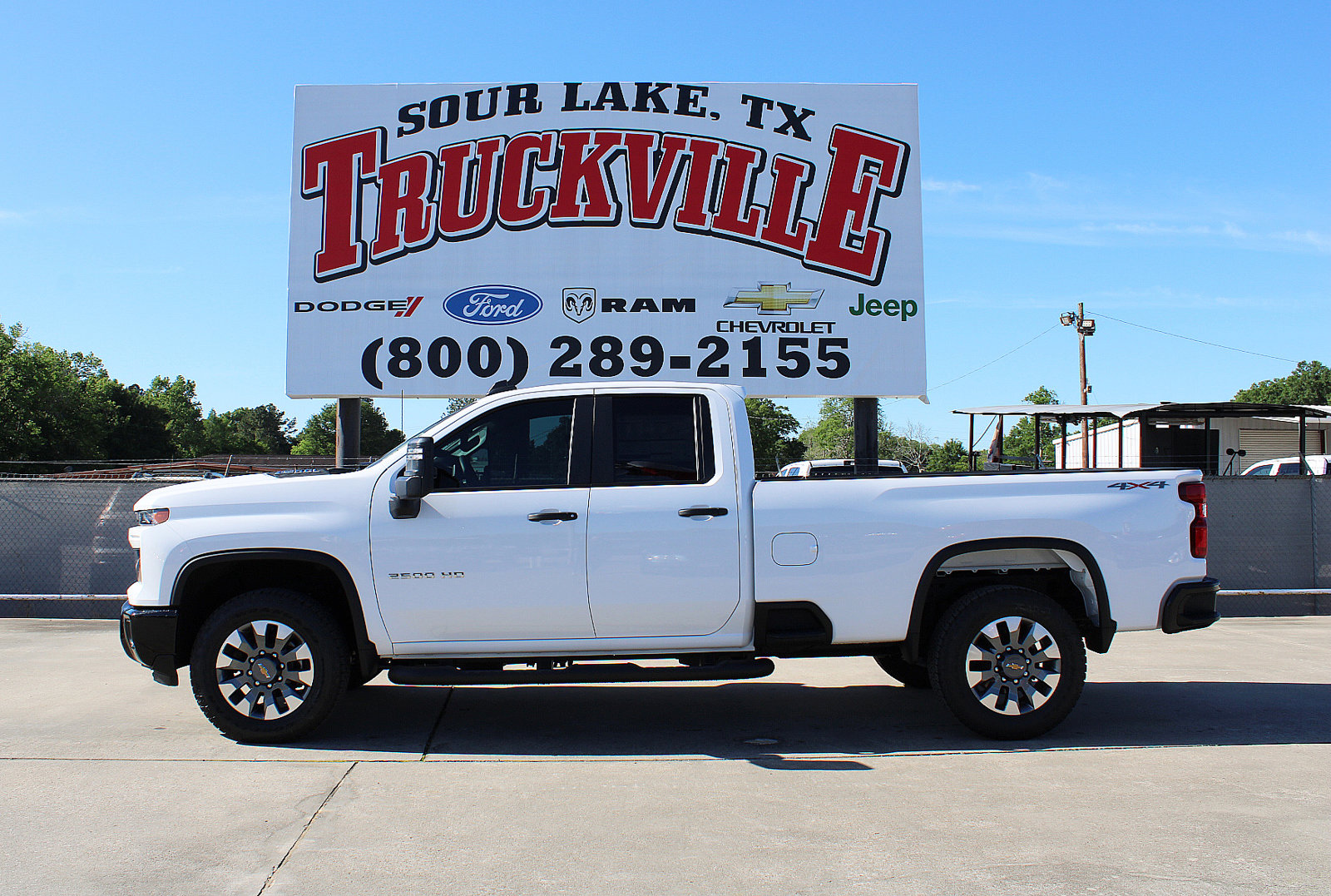 New 2024 Chevrolet Silverado 2500 HD Custom Double Cab in Sour Lake 13403 Sour Lake Motor