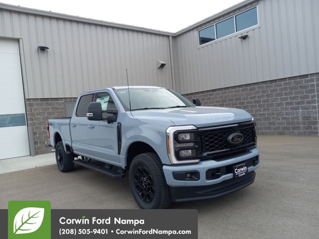 New 2025 Glacier Gray Metallic Tri-Coat Ford Lariat image 1