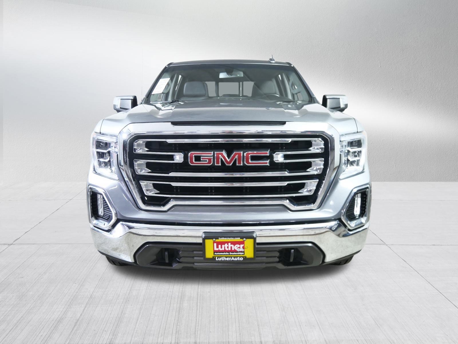 Used 2021 GMC Sierra 1500 SLT with VIN 3GTU9DED5MG303142 for sale in Cambridge, Minnesota