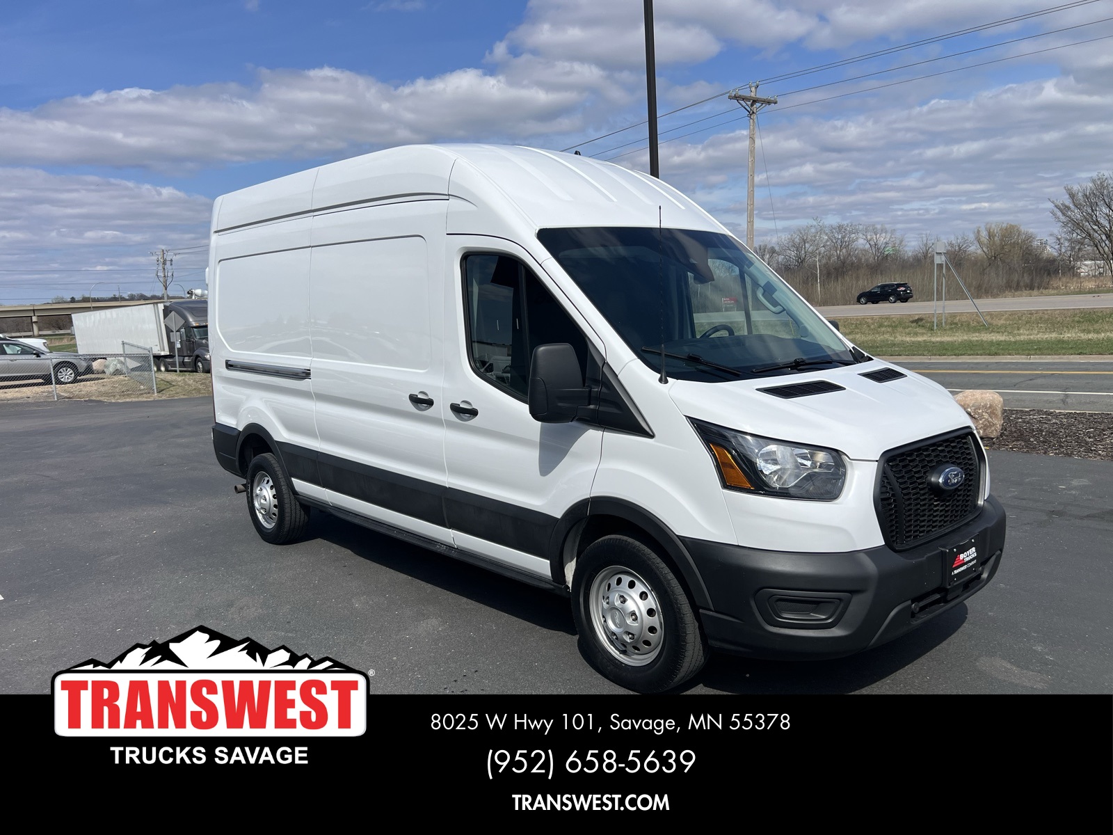 Used 2023 Ford Transit Van Base with VIN 1FTBR2X86PKB46570 for sale in Minneapolis, Minnesota
