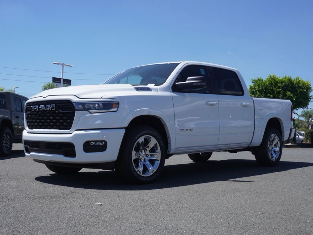 New 2026 Bright White Clear-Coat Exterior Paint RAM Big Horn Sport Appearance Edition image 8
