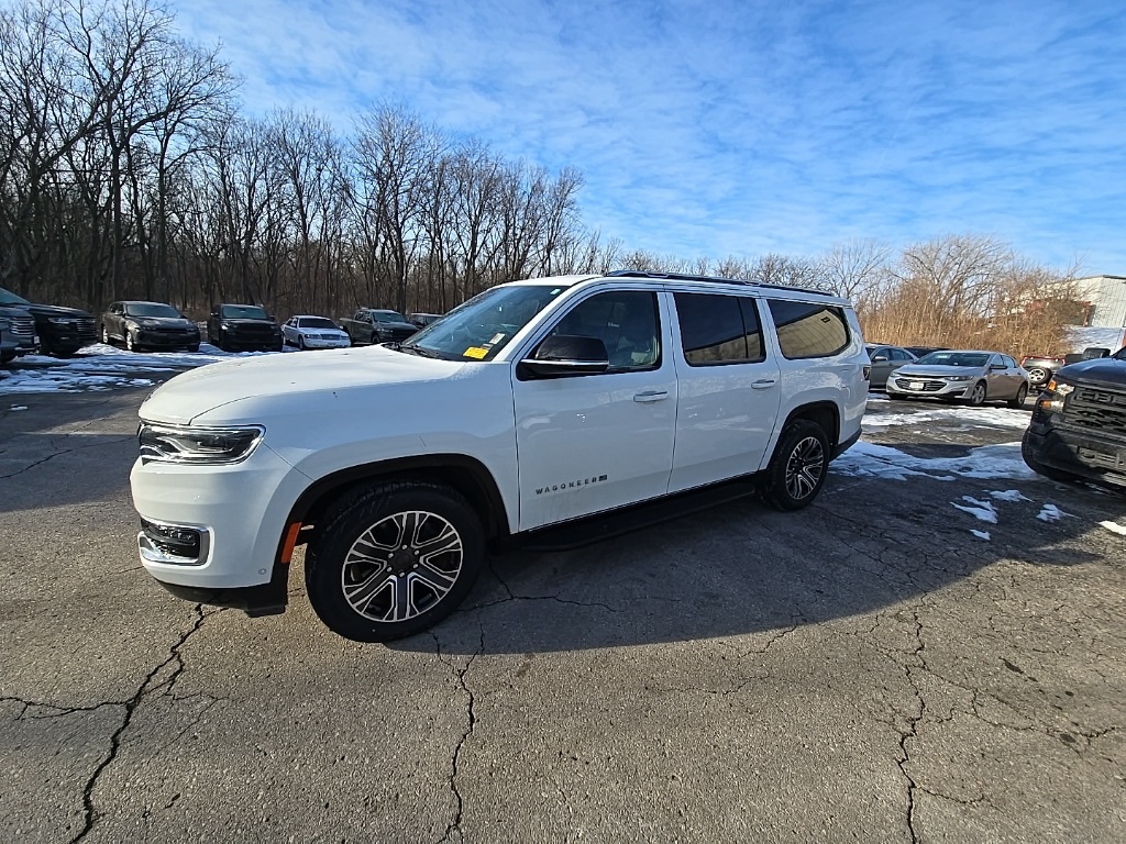 Used 2023 Jeep Wagoneer L Series II with VIN 1C4SJSBP7PS549141 for sale in Kansas City