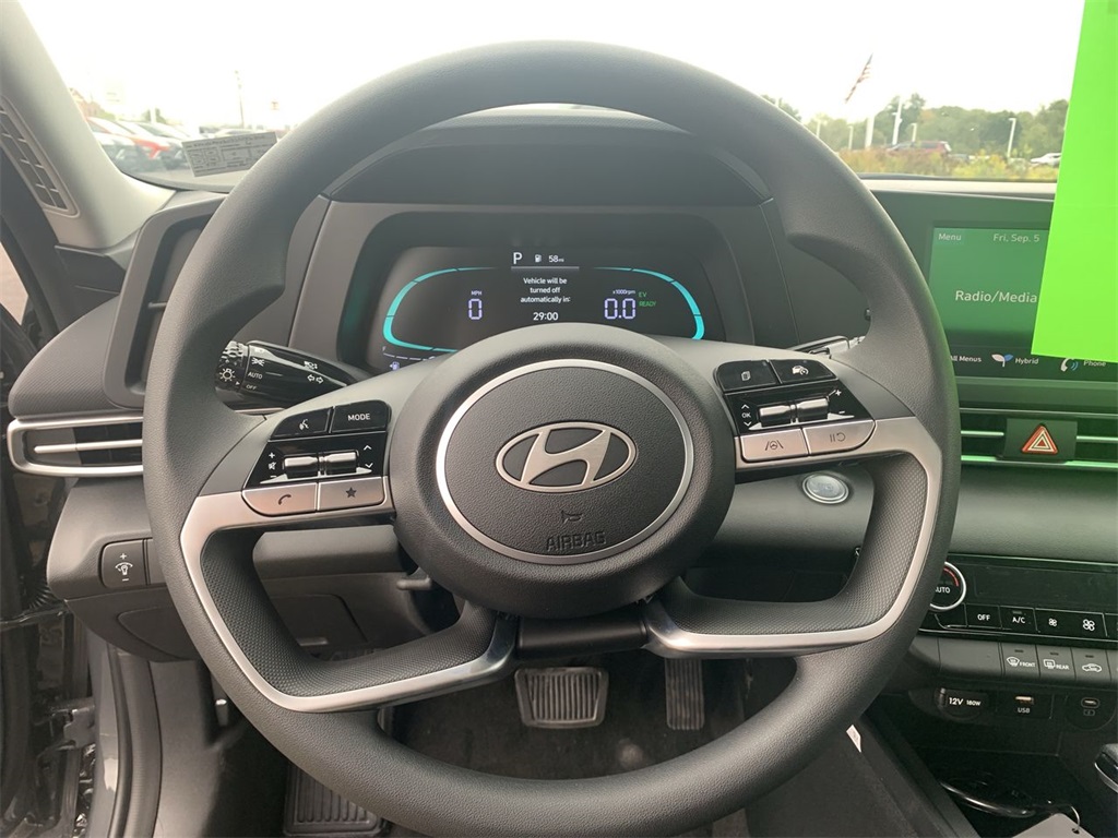 2025 Hyundai Elantra Hybrid Blue photo 6