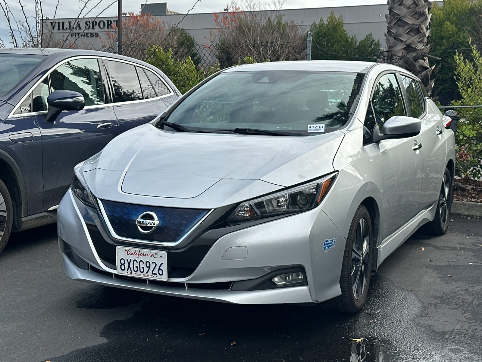 Used 2021 Nissan Leaf SV with VIN 1N4AZ1CV6MC555553 for sale in Pleasanton, CA