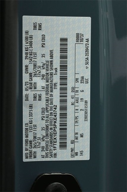 2023 FORD F-150 - Image 35