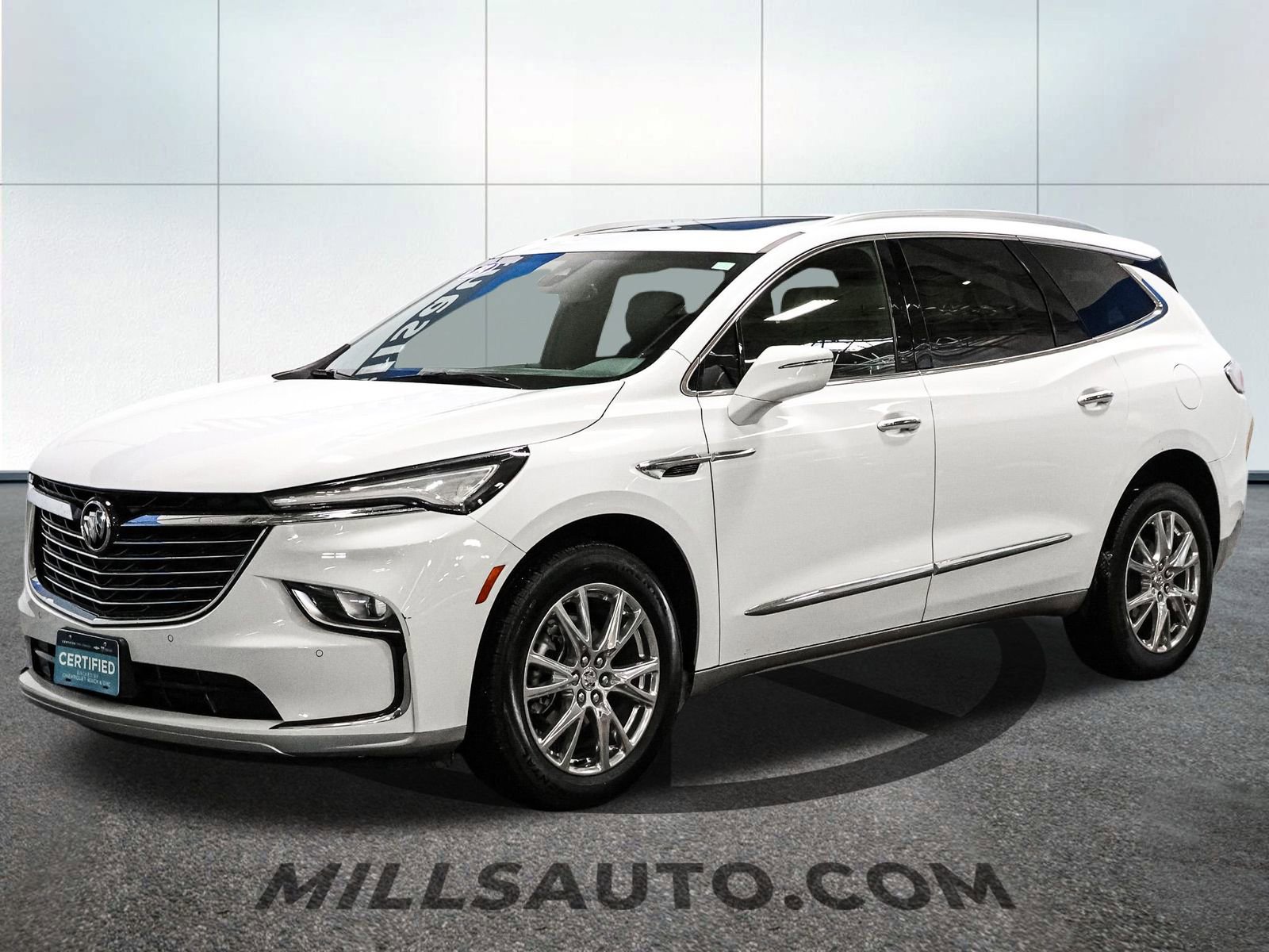 Certified 2023 Buick Enclave Essence with VIN 5GAEVAKW9PJ122344 for sale in Baxter, Minnesota