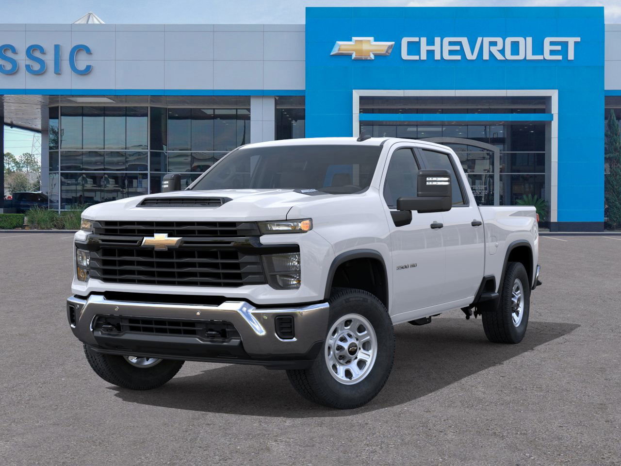 2026 Chevrolet Silverado 3500 HD WT White at Classic Elite Chevrolet Hwy 6
