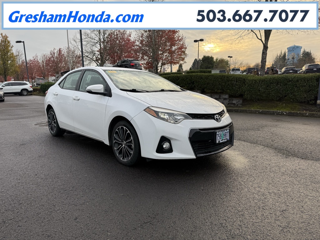 2015 Toyota Corolla S Premium