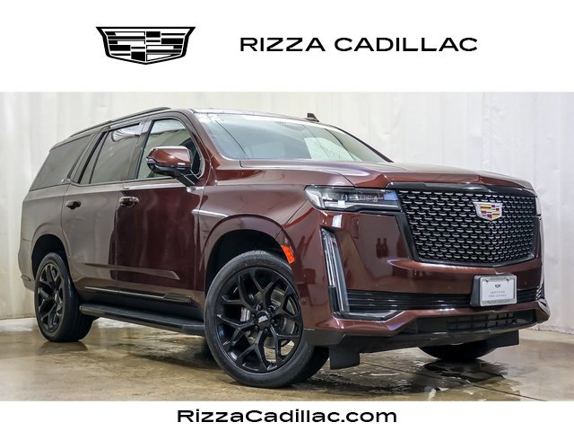 Used 2022 Mahogany Metallic Cadillac Premium Luxury image 1