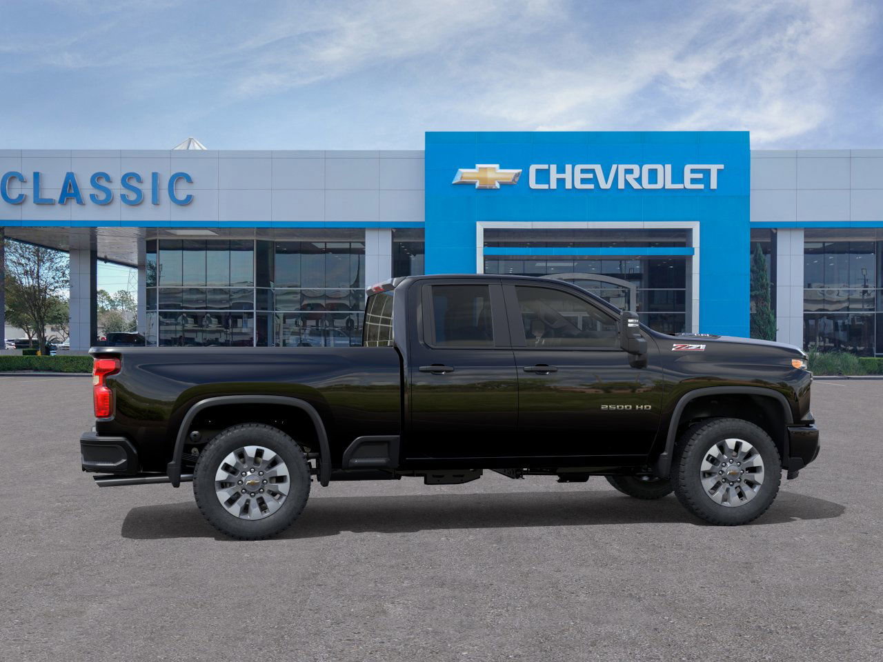 2025 Chevrolet Silverado 2500 HD Custom Black at Classic Elite Chevrolet Hwy 6