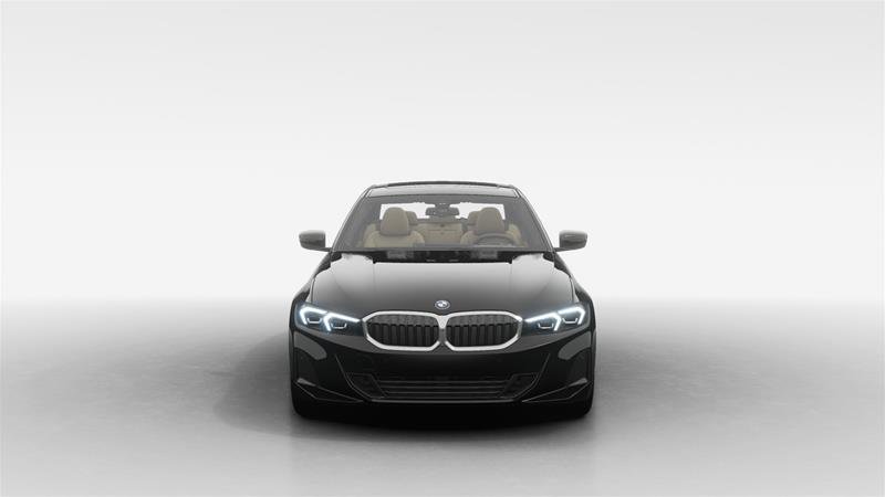 New 2025 Jet Black BMW 330i xDrive image 3